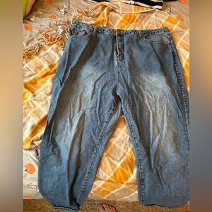 Plus size high waisted jeans size 24